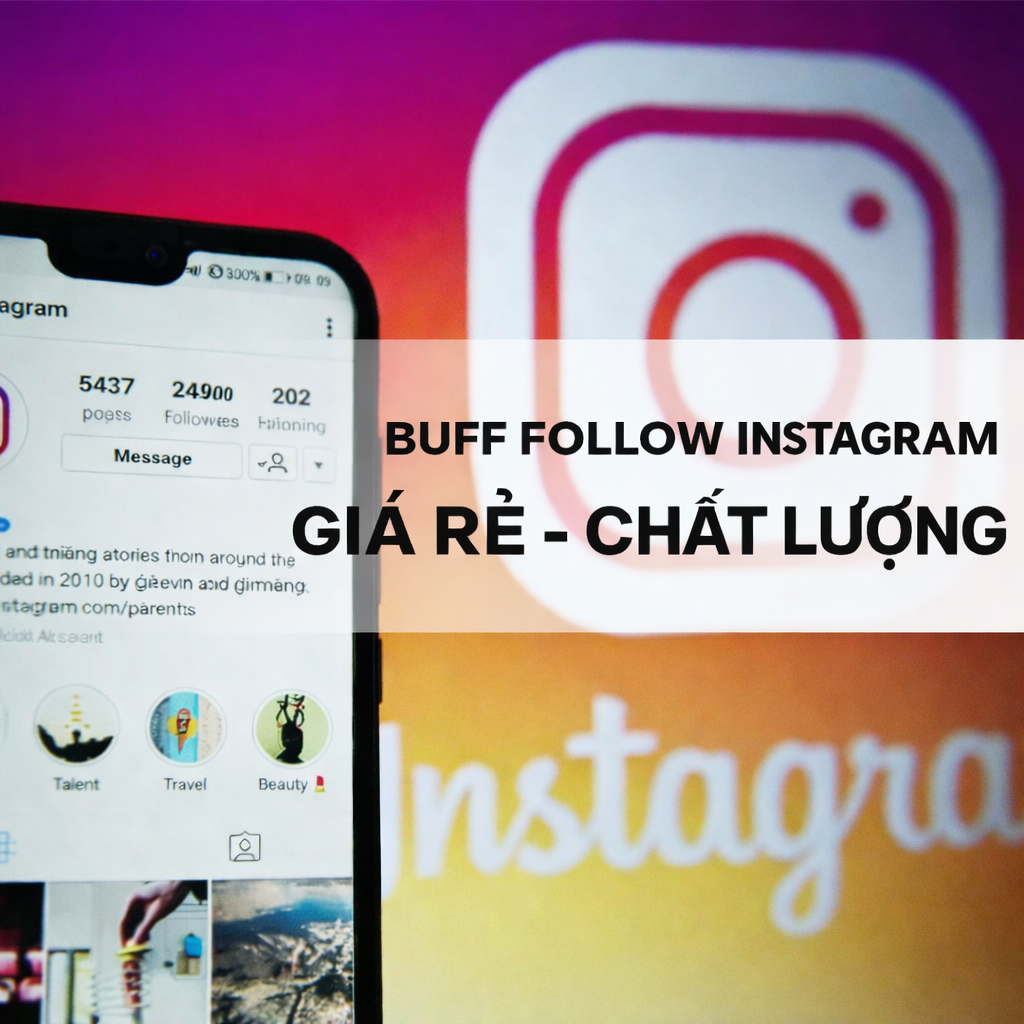 Mua Follow Instagram Thật 100% – Tăng Nhanh Trong 24h