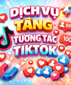 Dịch Vụ Tăng Tương Tác TikTok Giá Rẻ – Đẩy View Follow Nhanh, Hỗ Trợ Mở Giỏ Hàng – Uy Tín