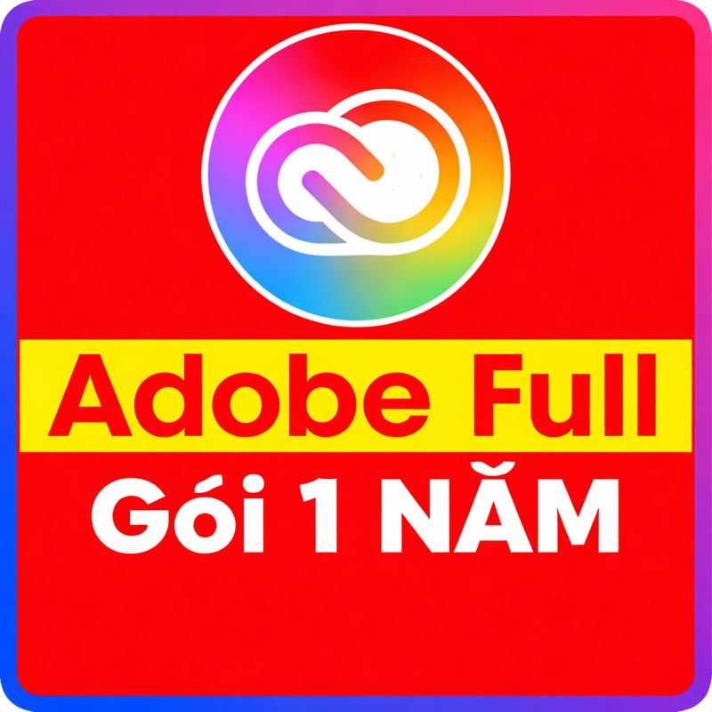 Adobe Full Apps VIP – Thiết Kế & Dựng Video Không Giới Hạn