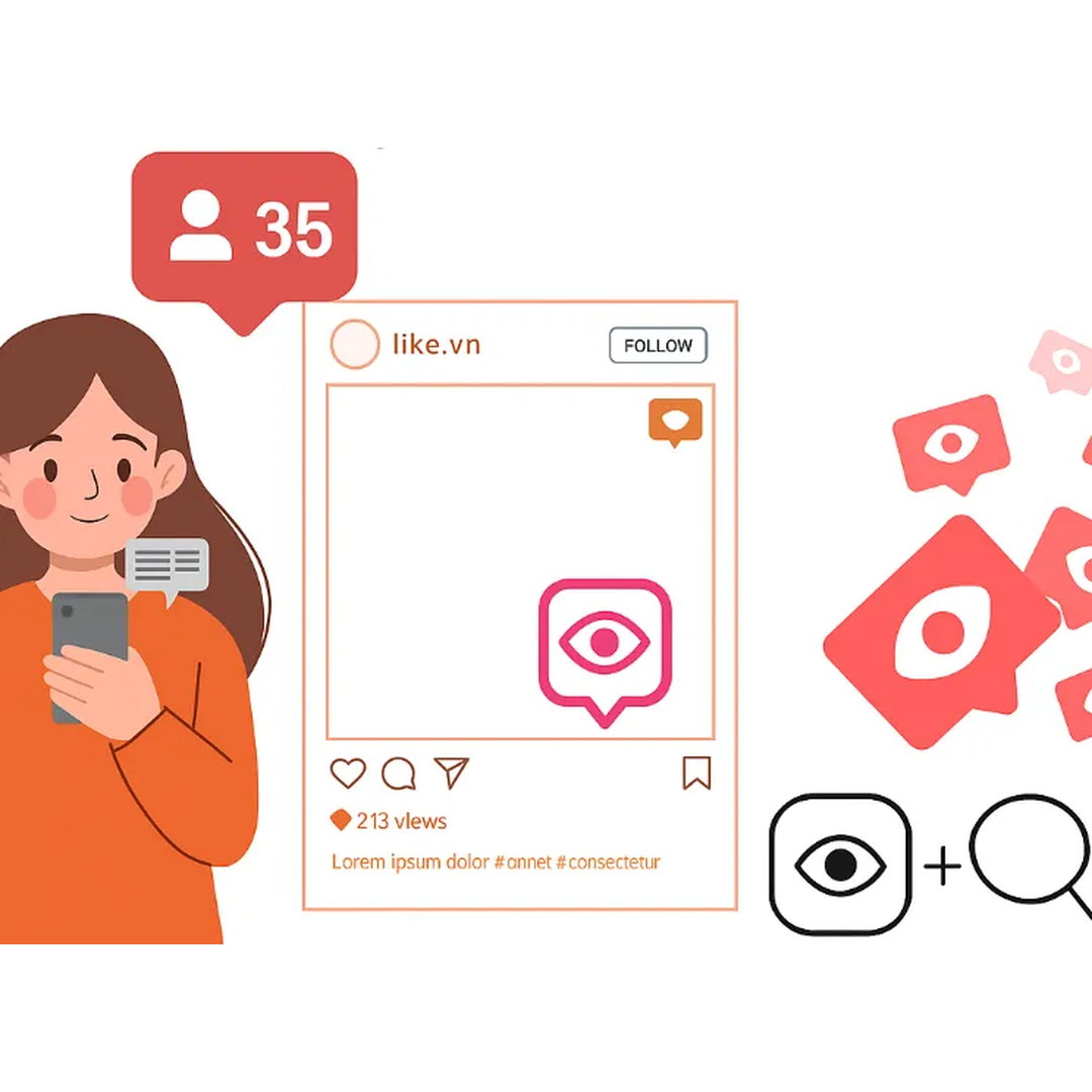 Dịch Vụ Tăng View Instagram Reels - Kéo View Chuẩn, Mượt - Hỗ Trợ Đề Xuất Tốt - Giá Rẻ, Nhanh
