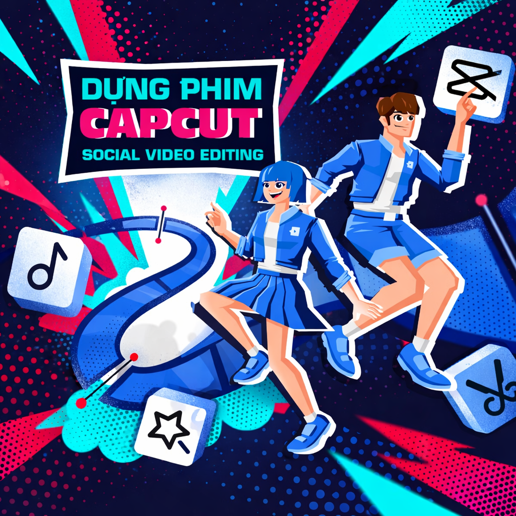 Khoá Học Edit Video Chuyên Nghiệp Với CapCut Từ A-Z Cùng Hoàng Hải MMO