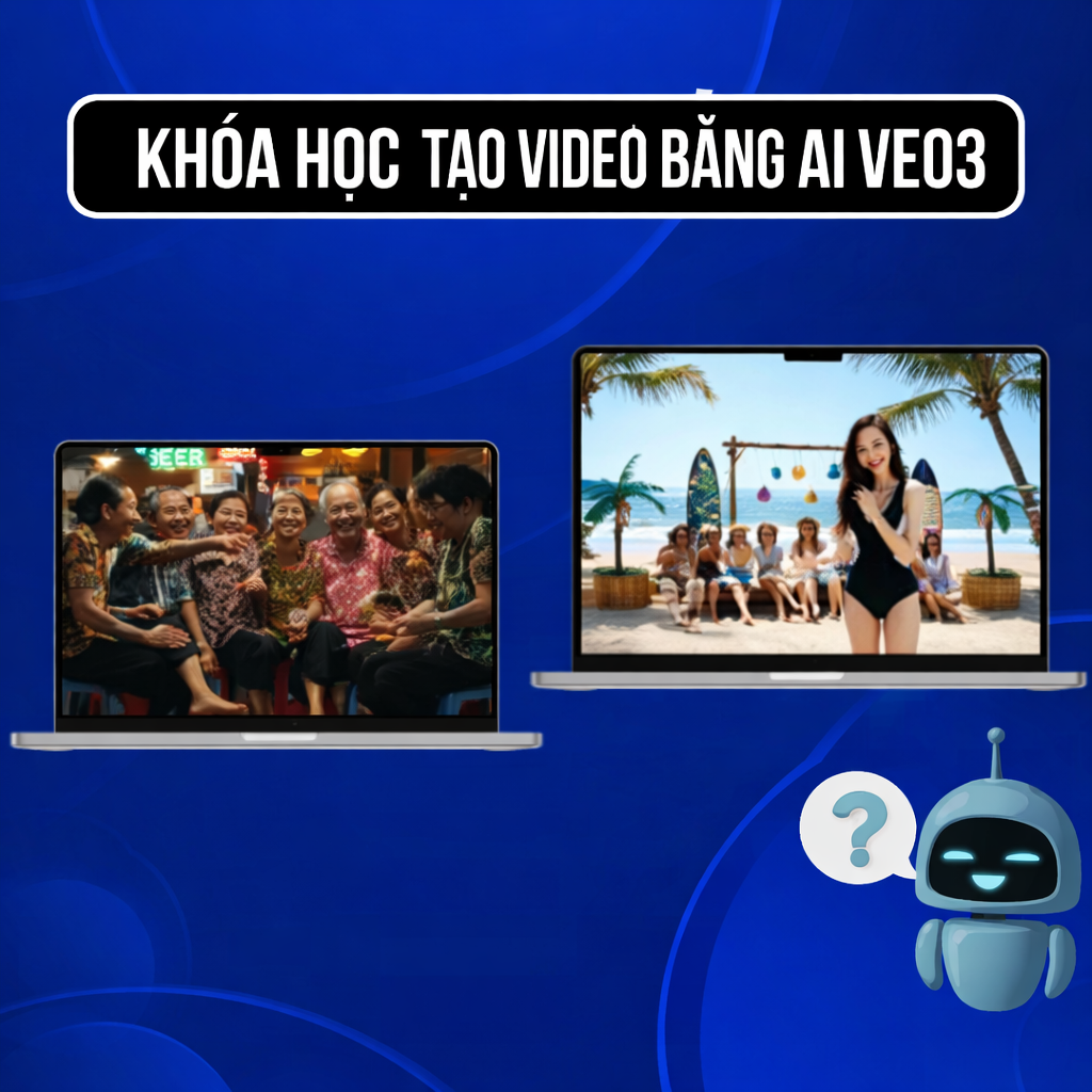Khóa Học Hướng Dẫn Tạo Video Bằng Google Veo 3 AI Nhanh Như Chớp