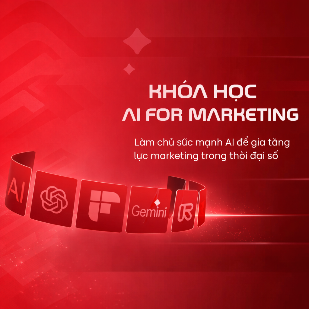 Khóa Học AI For Marketing MindX 2025 – Lộ Trình Bứt Phá Nghề Marketing