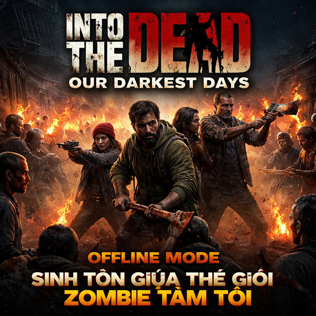 Into the Dead: Our Darkest Days PC – Chiến Đấu & Sống Sót Trong Thế Giới Hậu Tận Thế