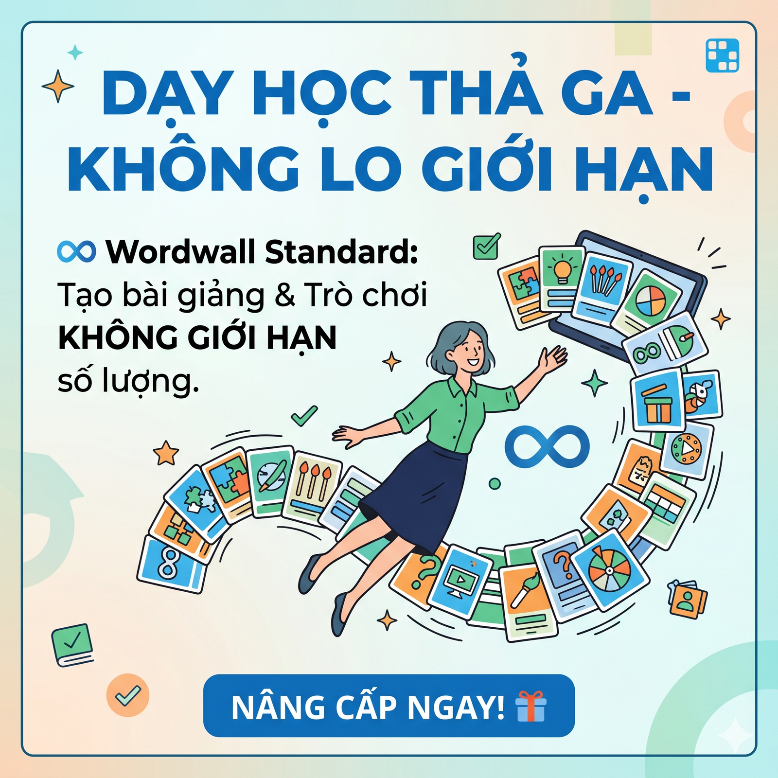 Wordwall Pro (Standard): Giải pháp soạn bài nhanh gấp 5 lần cho giáo viên thời đại số.