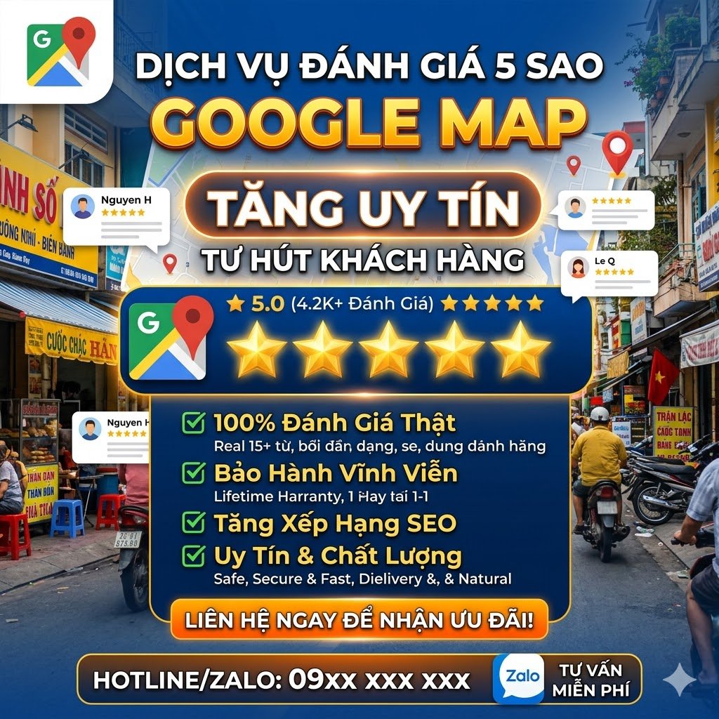 Cải Thiện Điểm Số Google Maps Trong Thời Gian Ngắn